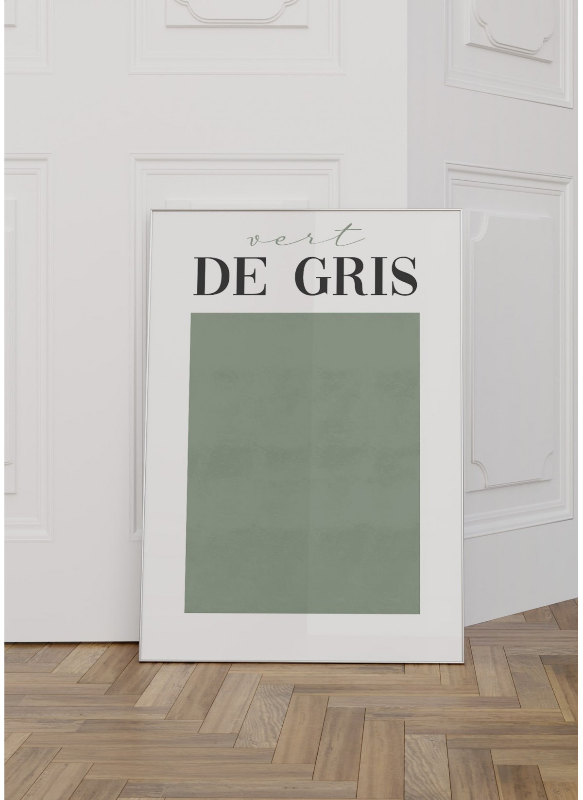 Affiche Vert de Gris