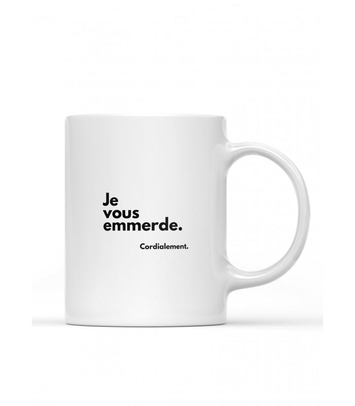 Mug Je vous emmerde