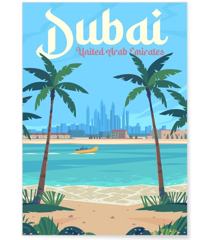 Affiche Dubaï 2