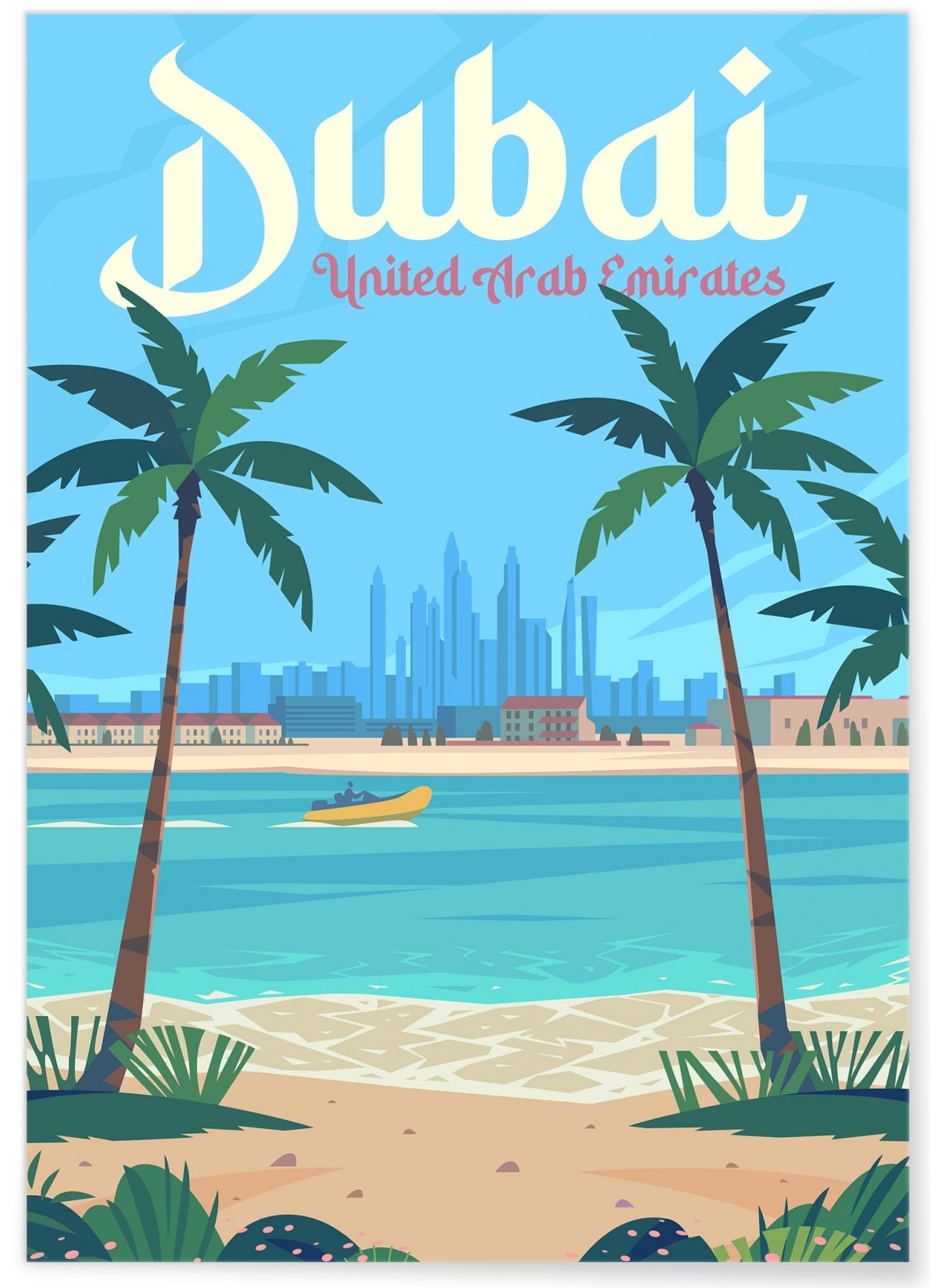 Affiche Dubaï 2