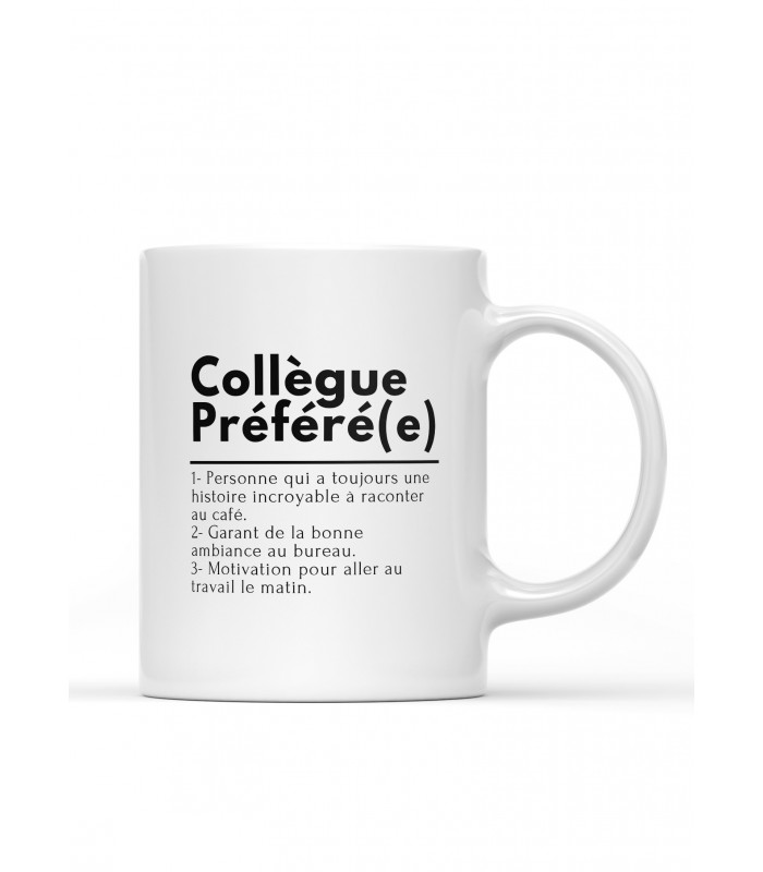 Mug Collègue préféré(e)