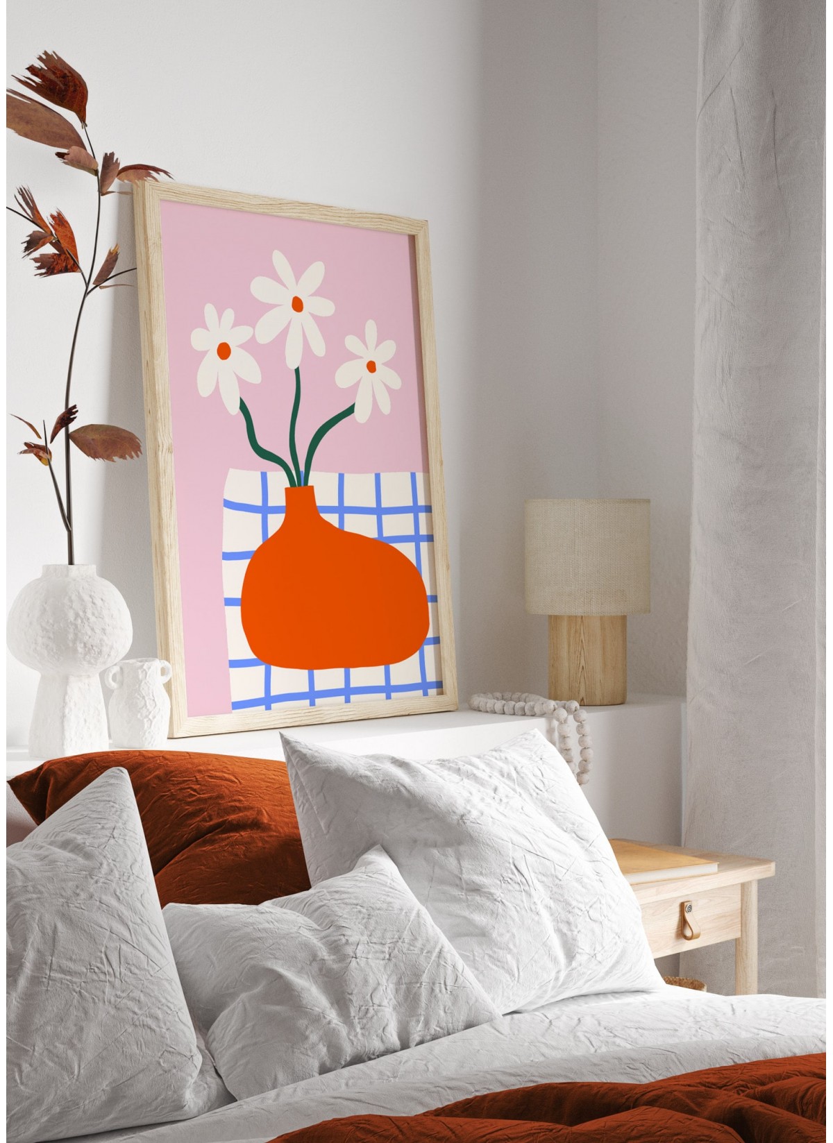 Affiche Les fleurs coupées