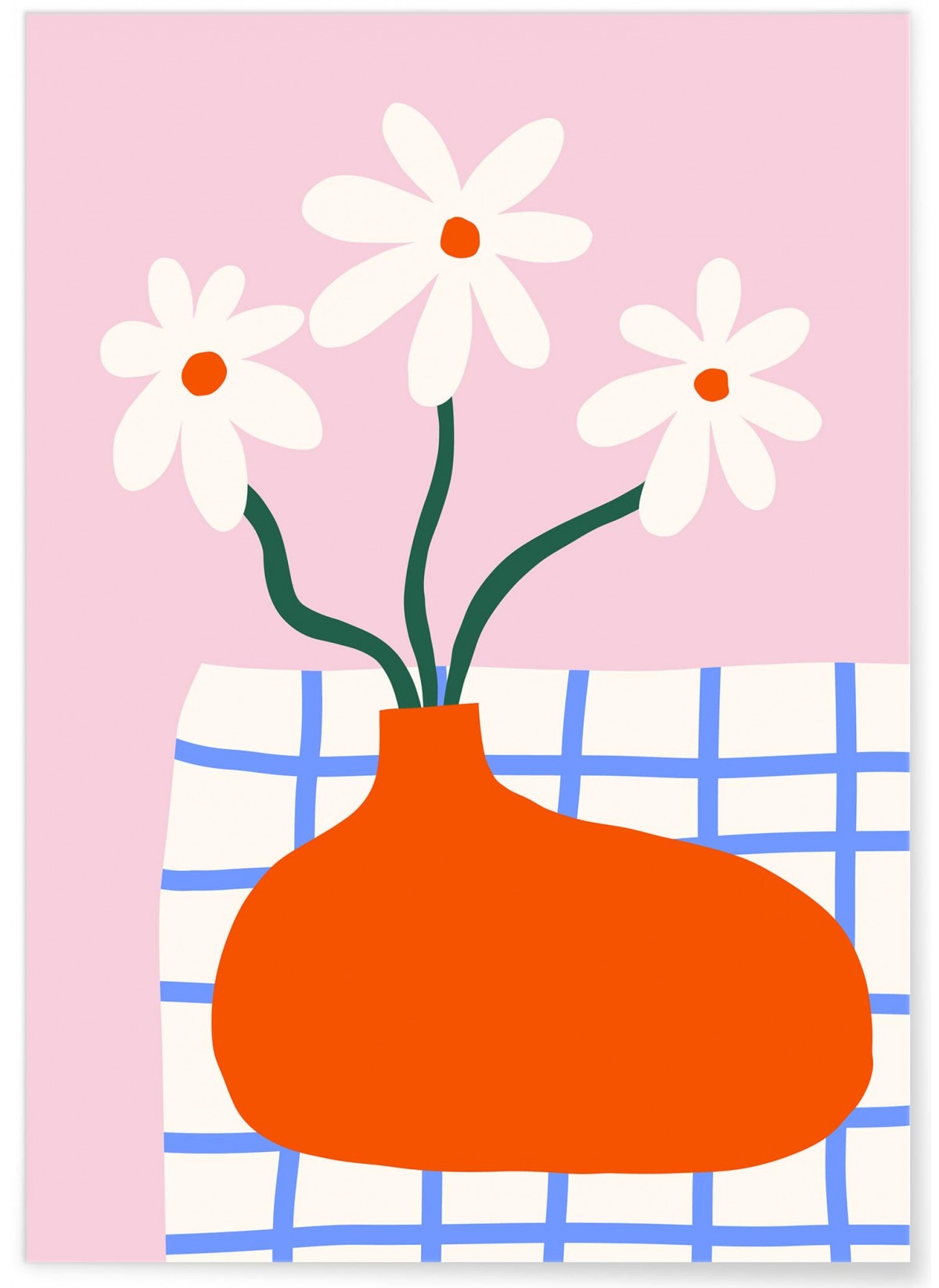 Affiche Les fleurs coupées