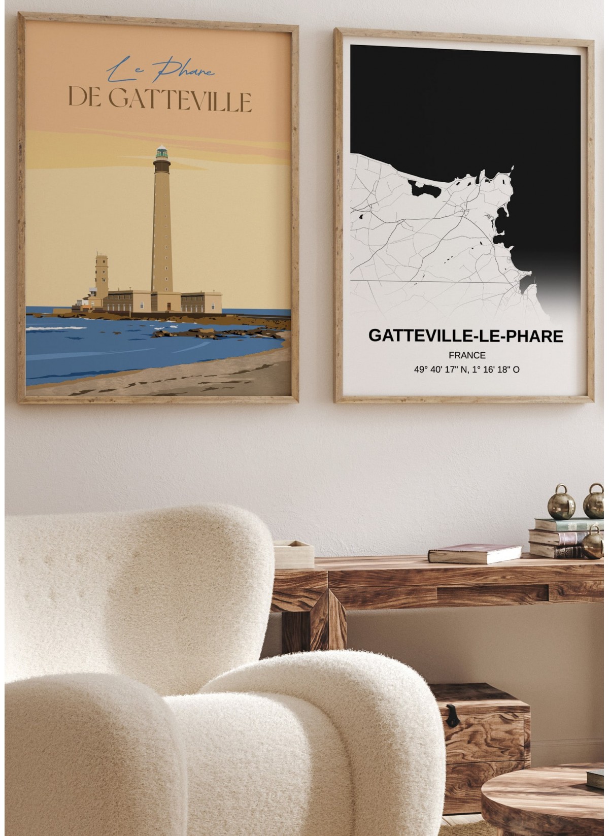 Affiche Le Phare de Gatteville