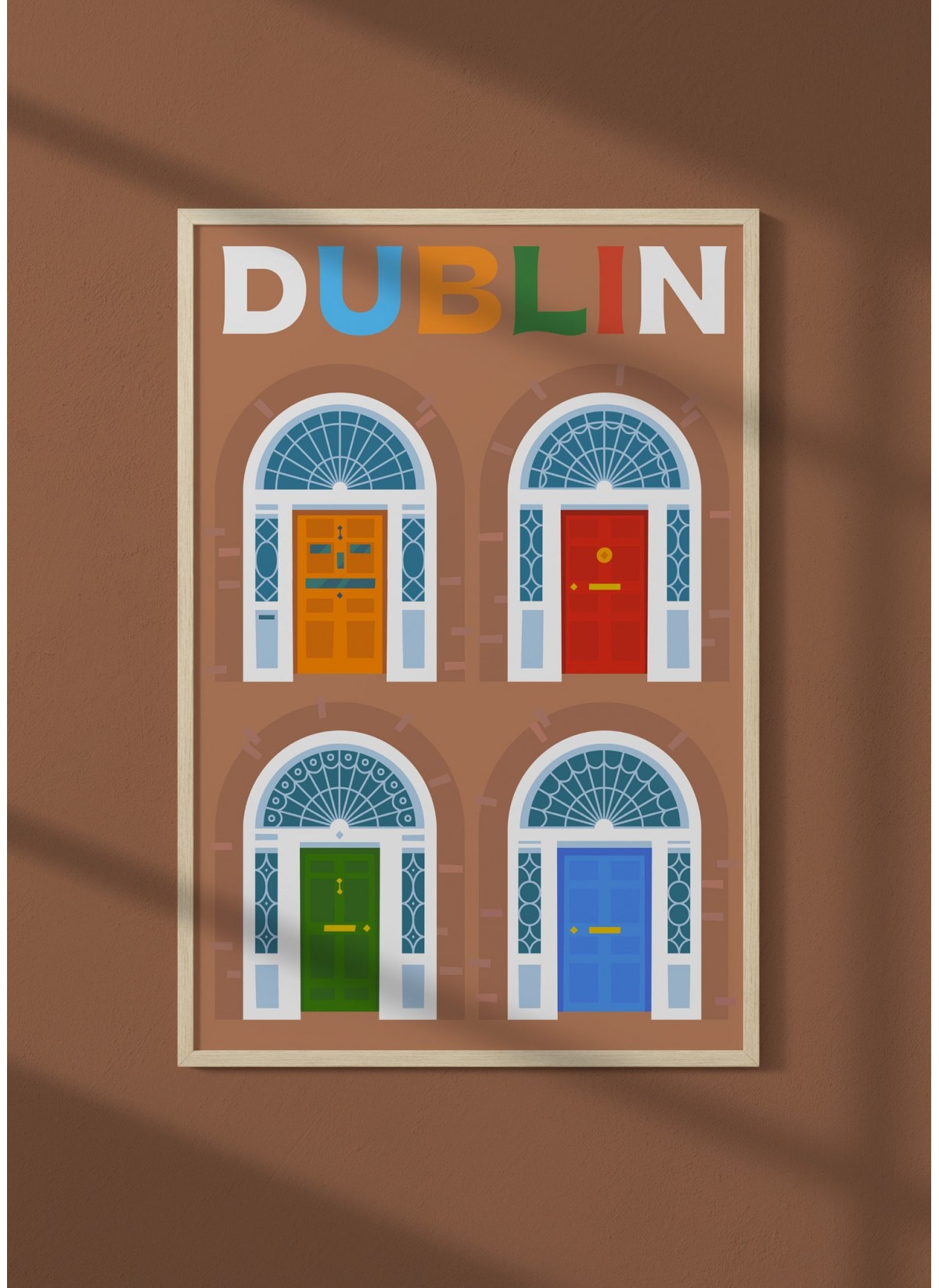 Affiche ville Dublin 2