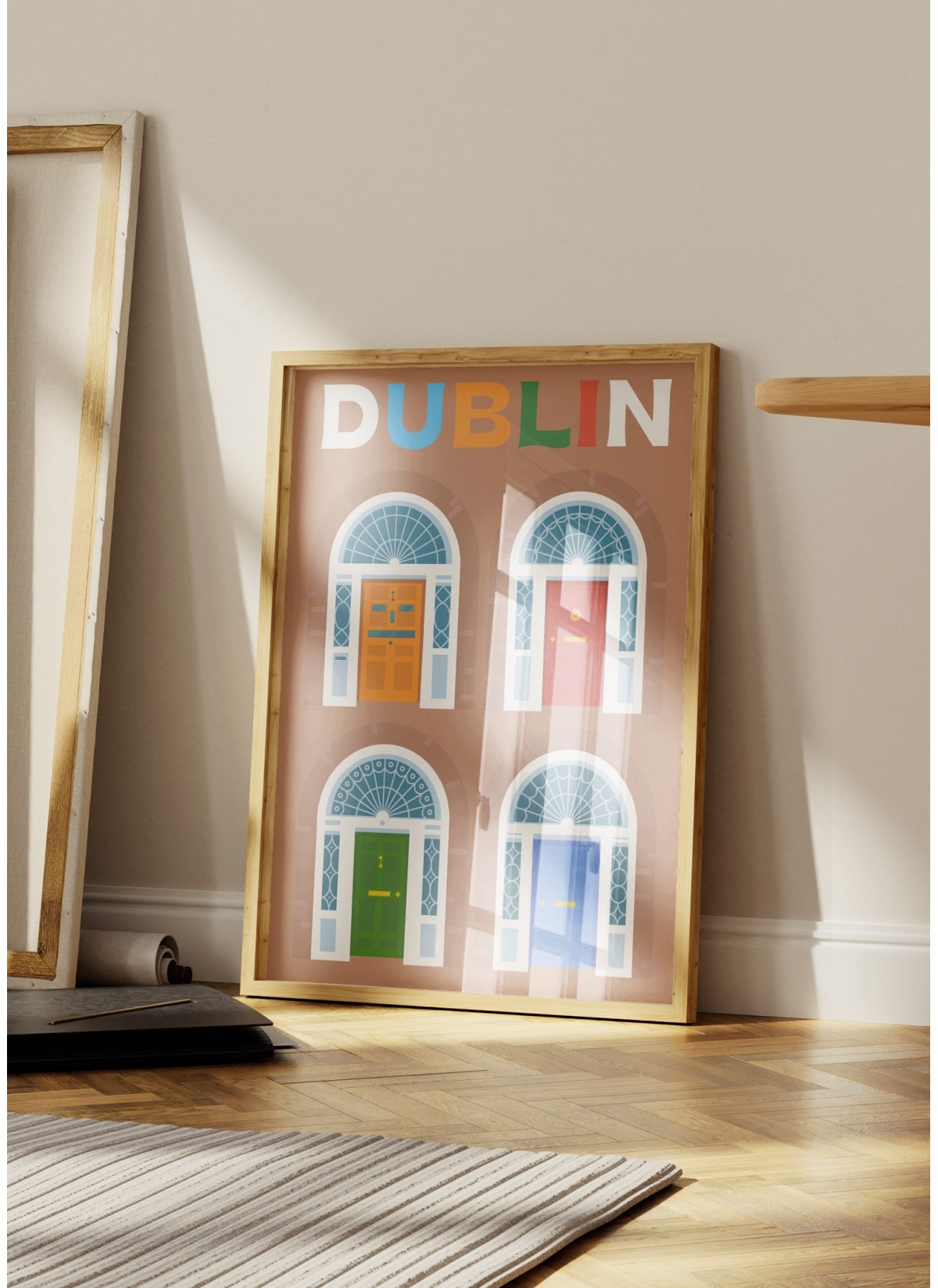 Affiche ville Dublin 2