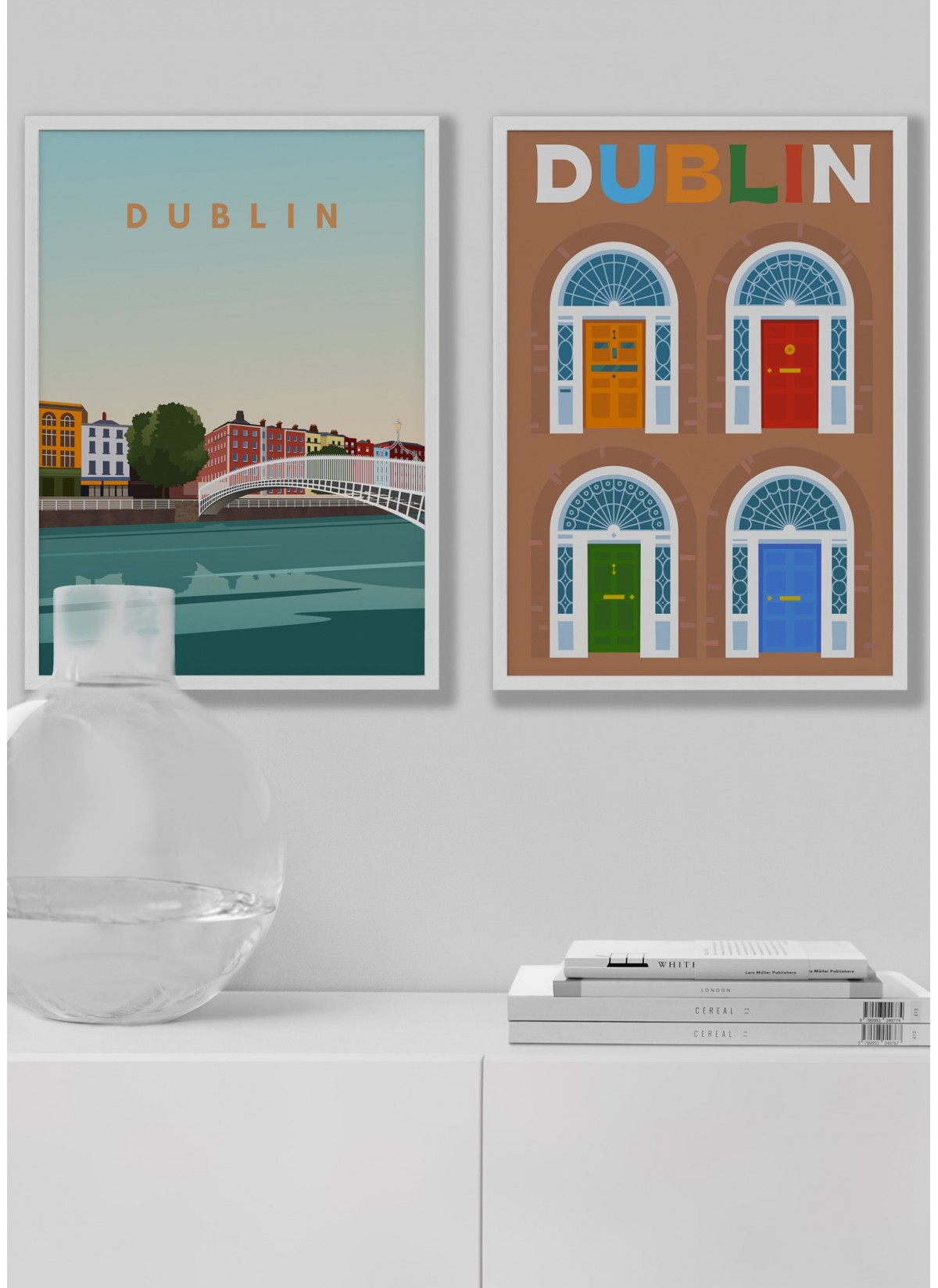 Affiche ville Dublin 2