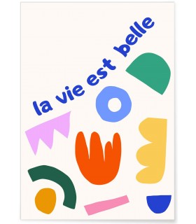 Affiche La vie est belle