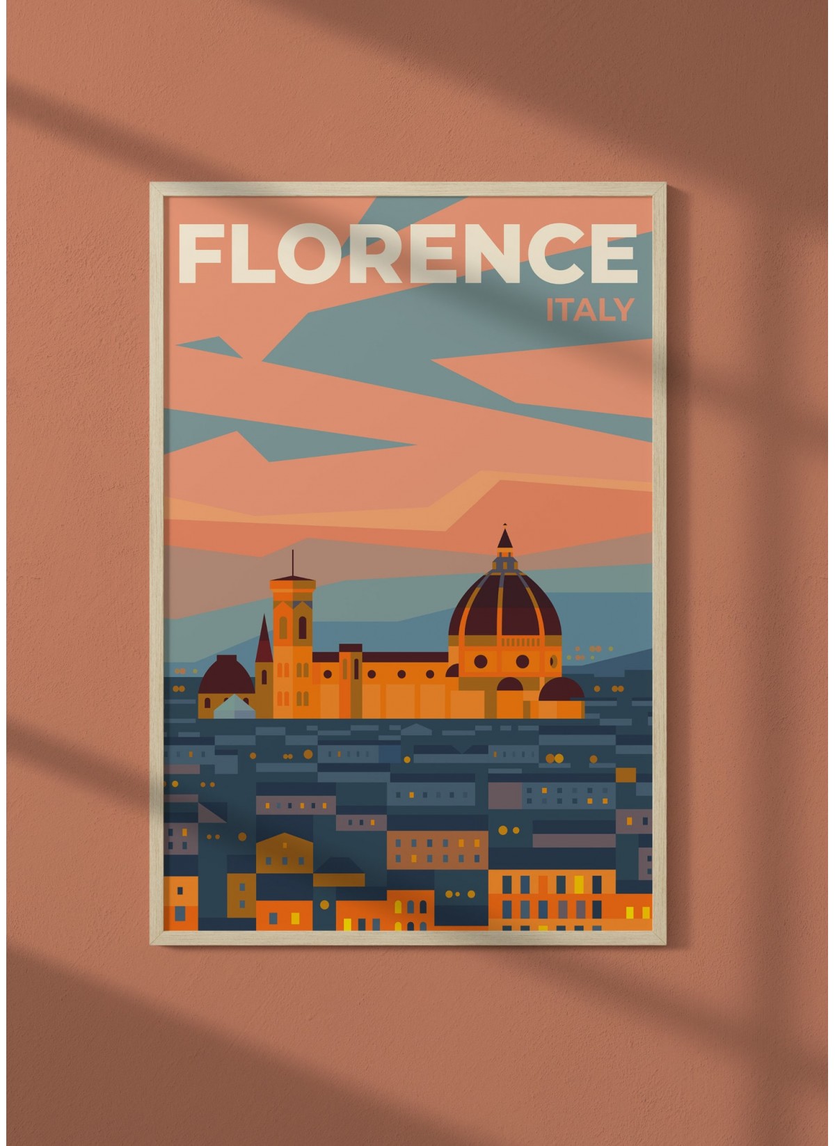 Affiche ville Florence 2