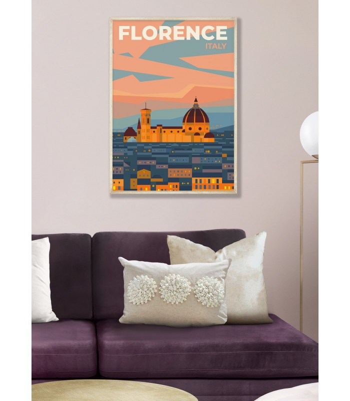 Affiche ville Florence 2