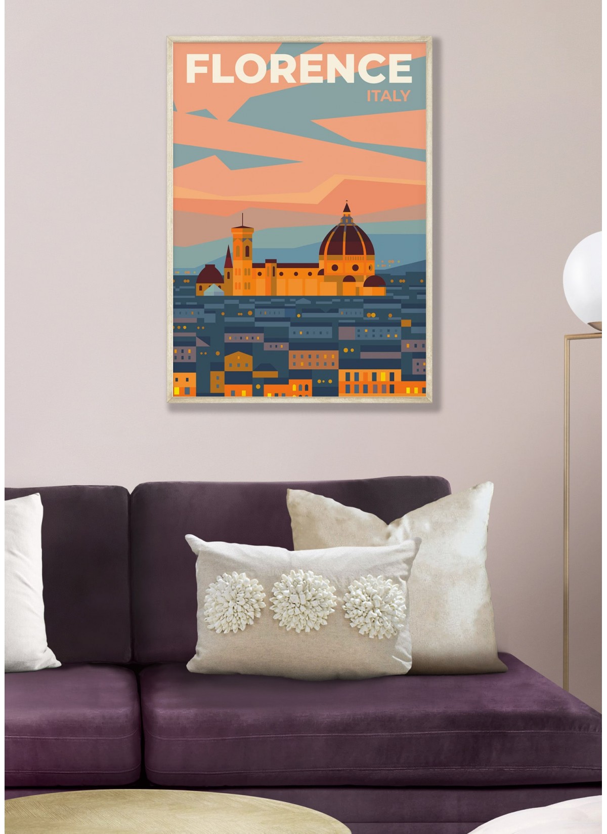 Affiche ville Florence 2