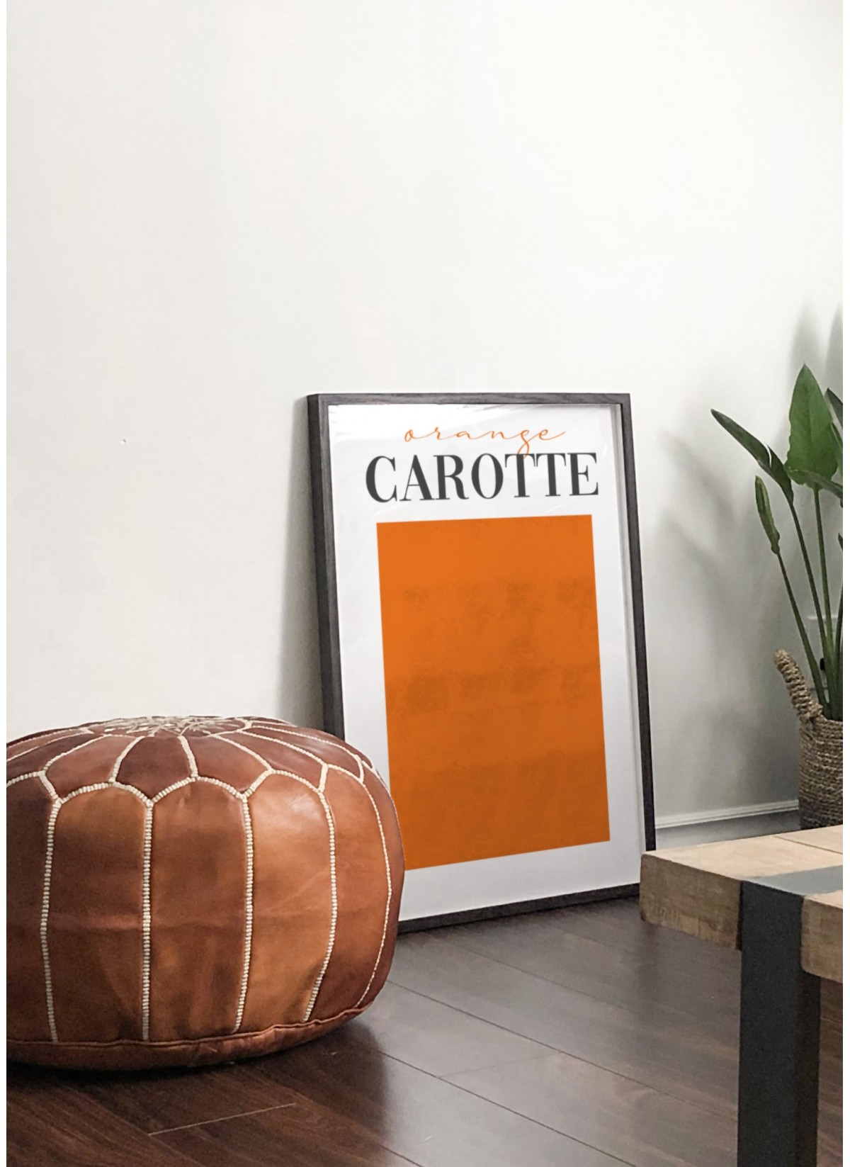 Affiche Orange Carotte