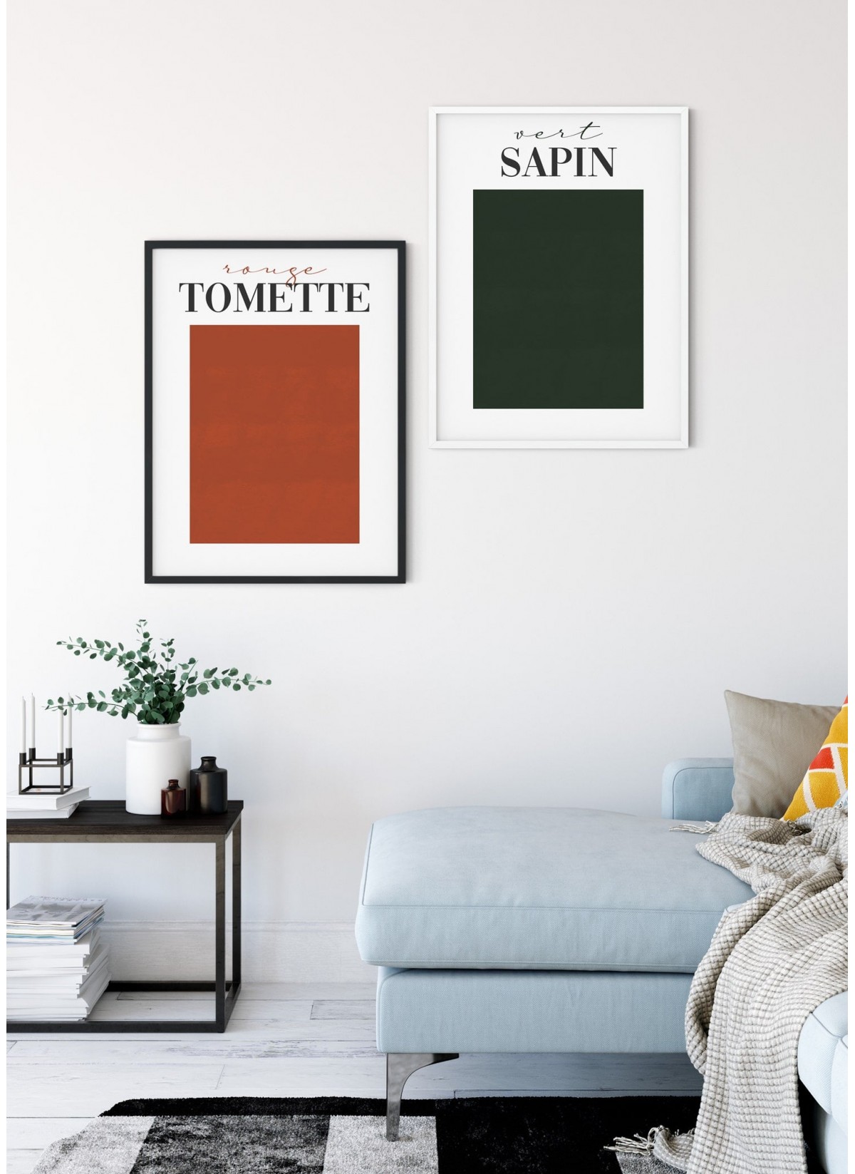 Affiche Rouge Tomette