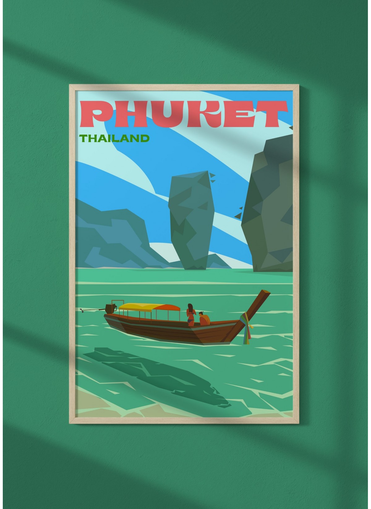 Affiche ville Phuket