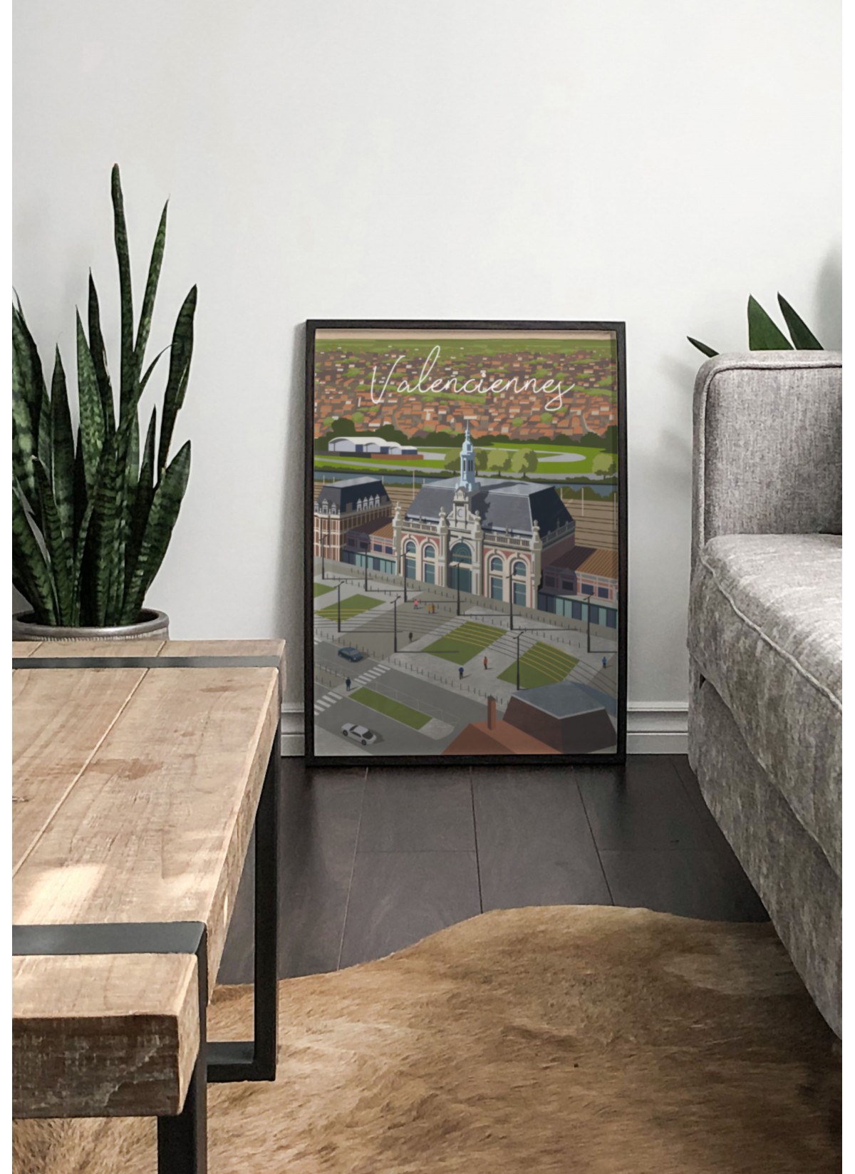 Affiche ville Valenciennes 2