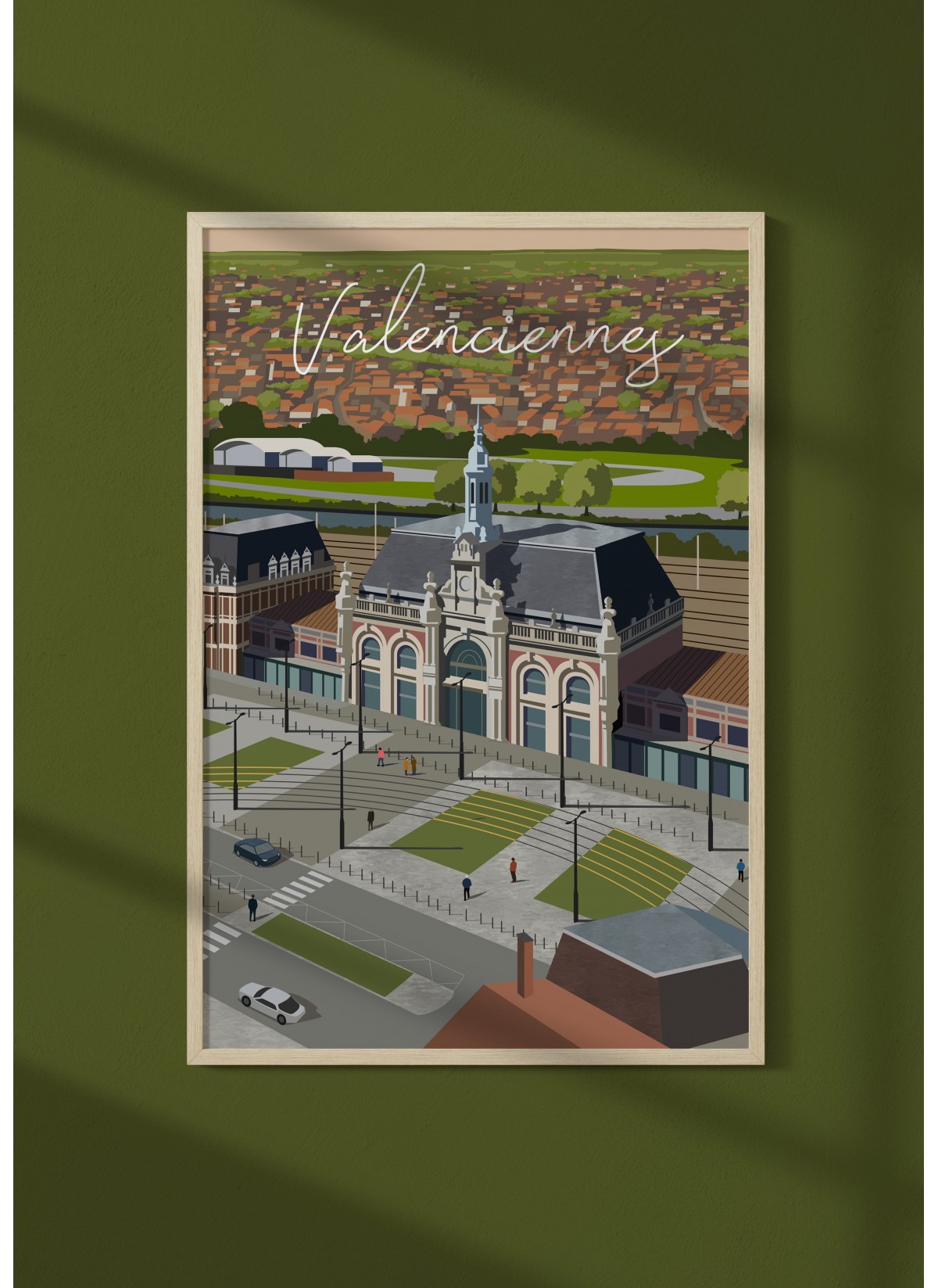 Affiche ville Valenciennes 2