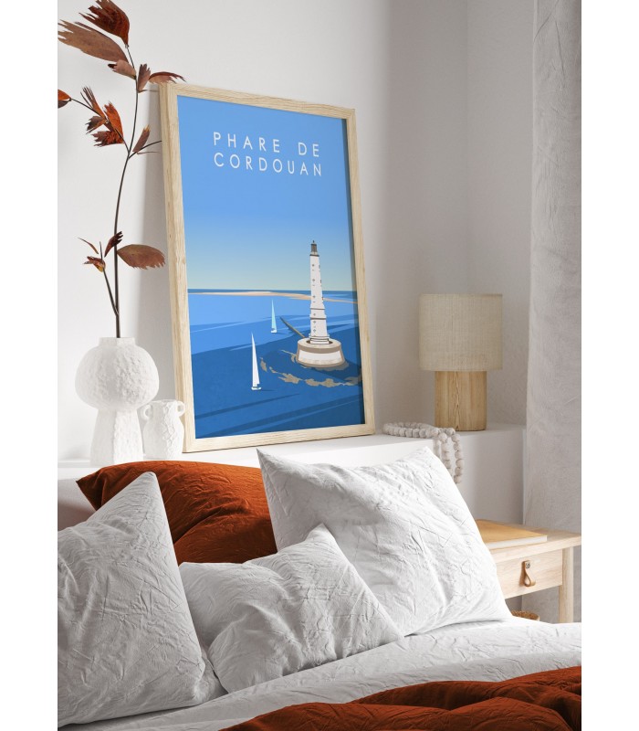 Affiche Phare de Cordouan