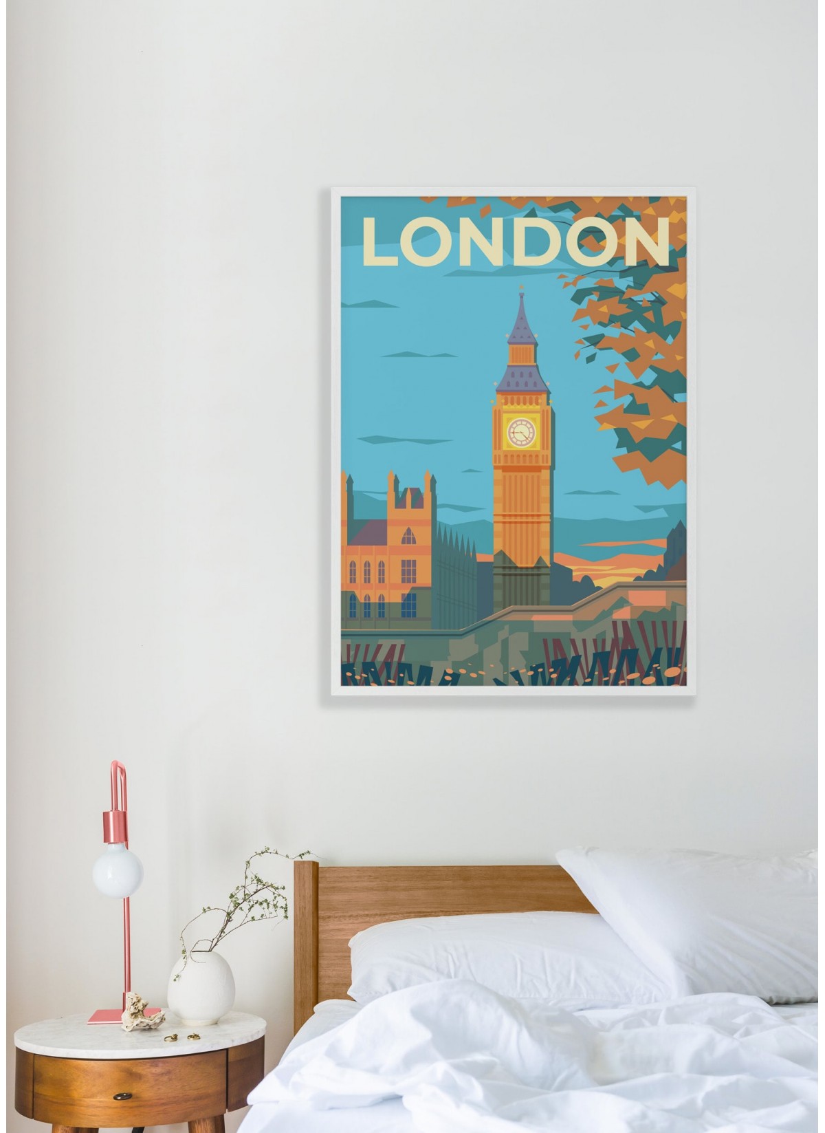Affiche ville Londres 3