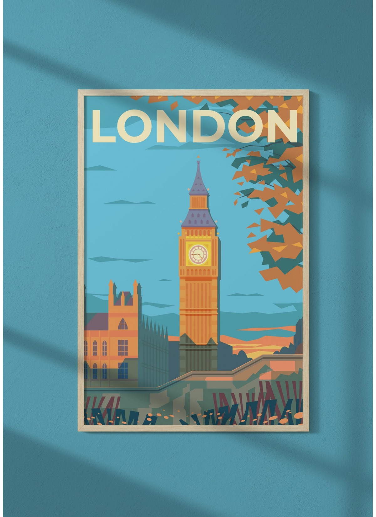 Affiche ville Londres 3