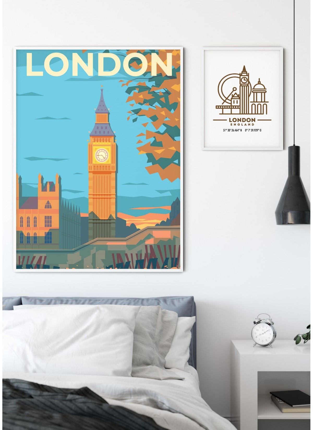 Affiche ville Londres 3