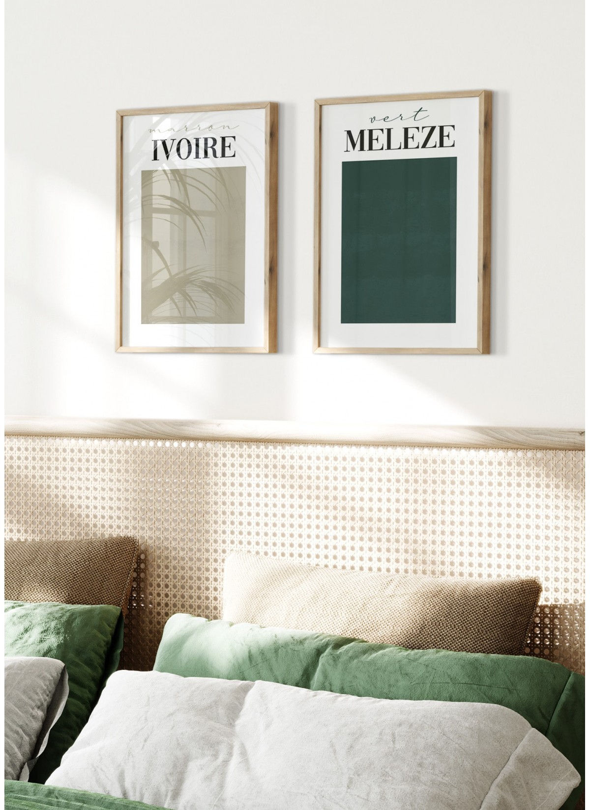 Affiche Vert Mélèze