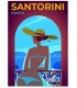Affiche Grèce - Santorin
