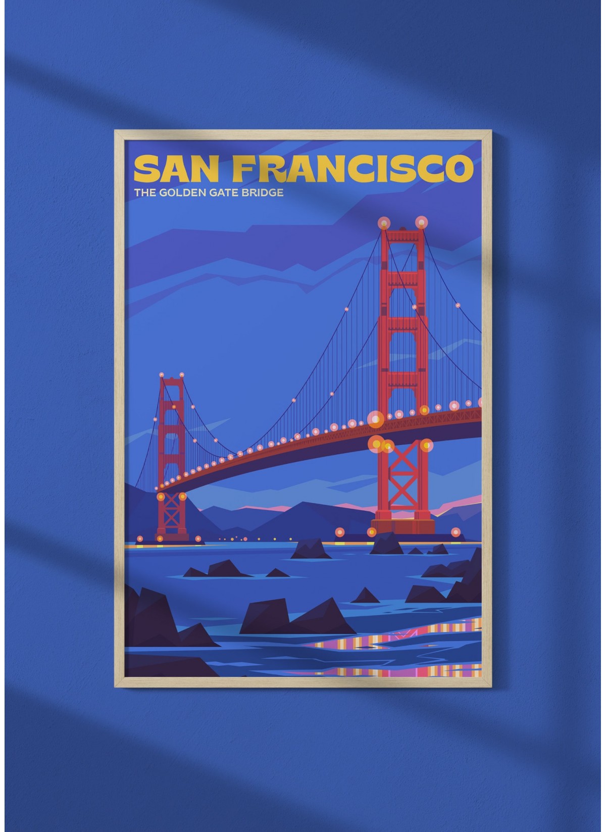 Affiche ville San Francisco 3