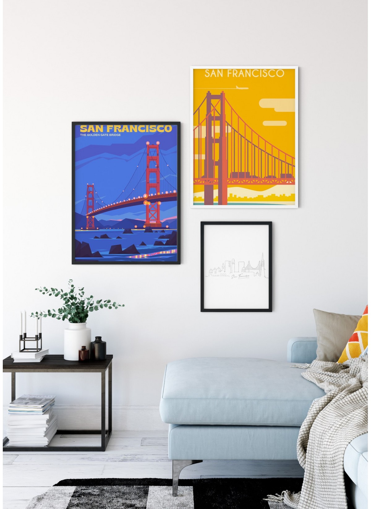 Affiche ville San Francisco 3