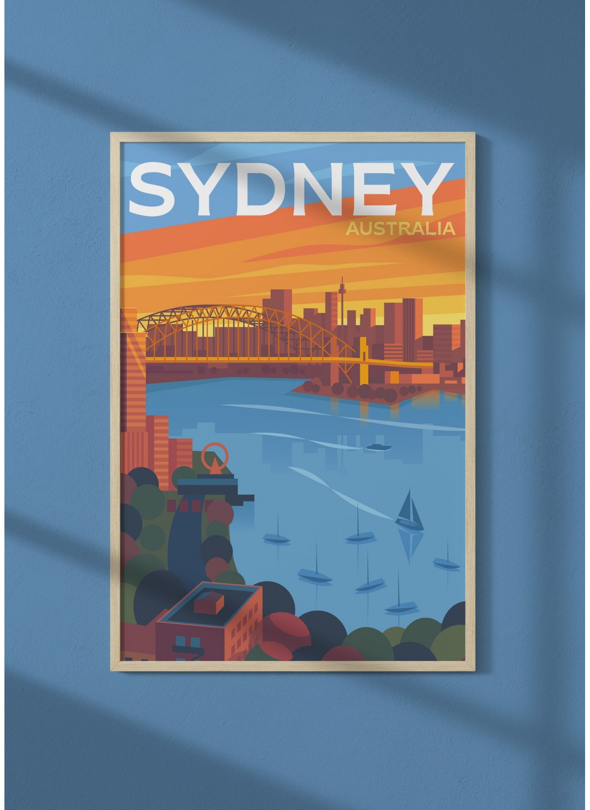 Affiche ville Sydney 3