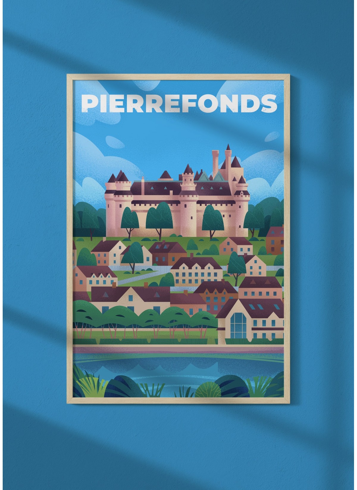 Affiche ville Pierrefonds