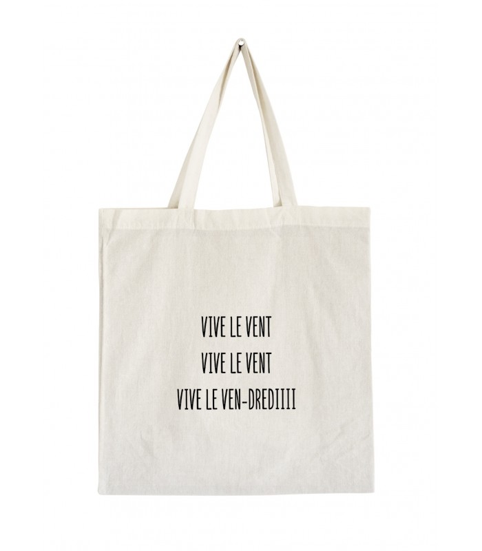 Tote Bag Vive le vendredi