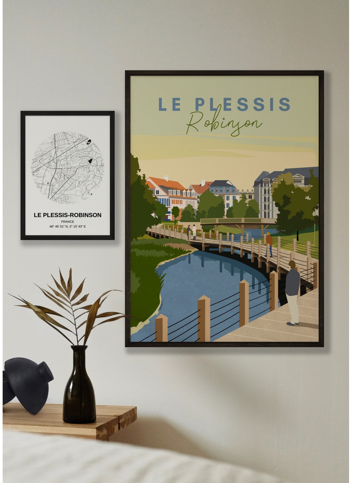 Affiche ville Le Plessis-Robinson