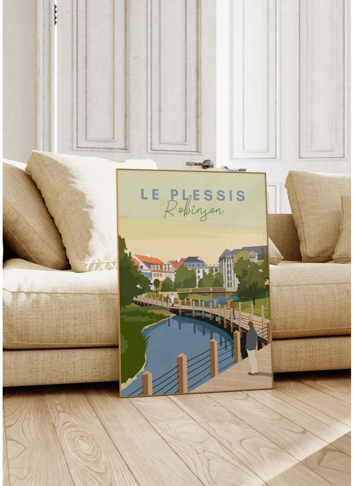 Affiche ville Le Plessis-Robinson