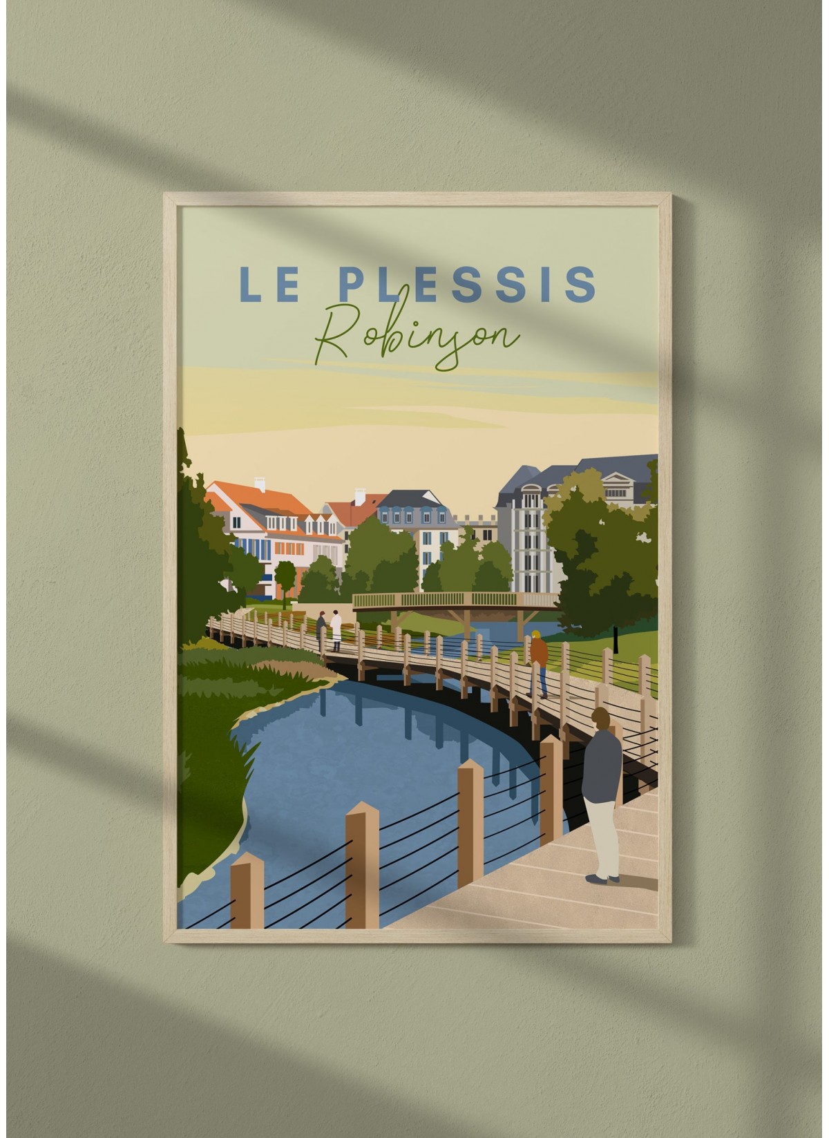 Affiche ville Le Plessis-Robinson