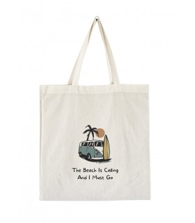 Tote Bag The Beach Is Calling And I Must Go