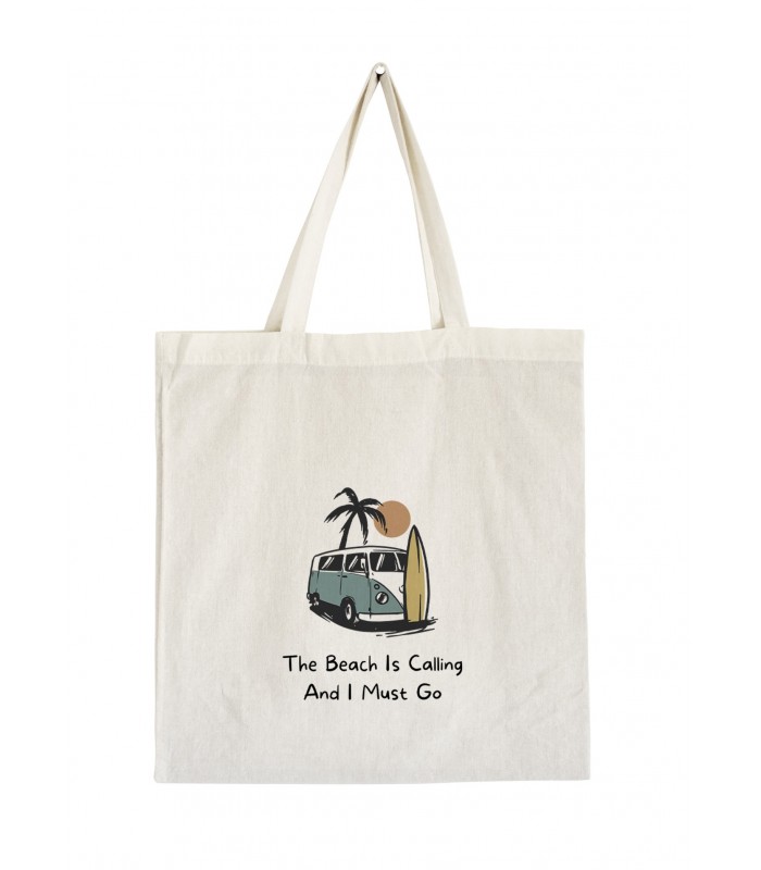 Tote Bag The Beach Is Calling And I Must Go