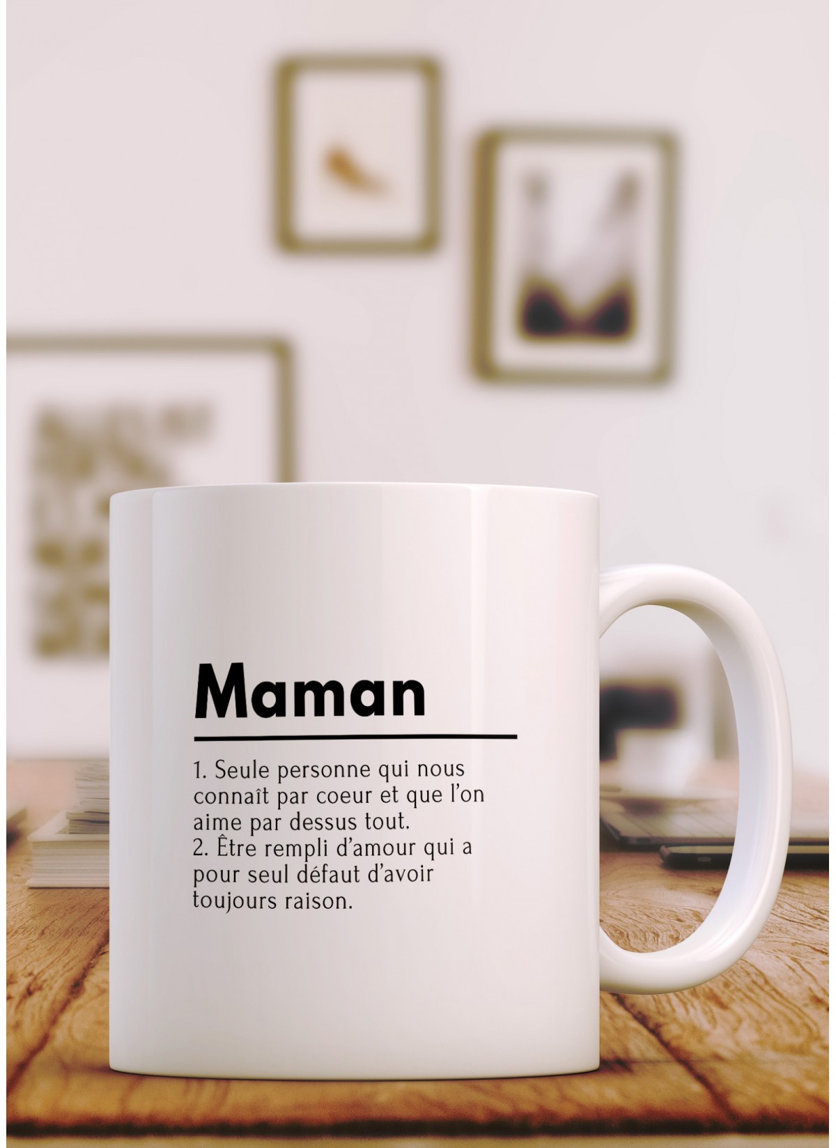 quotedazur - Mug Définition Maman - Cadeau Maman Original - Idée Cadea
