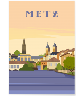 Poster ville Metz 2