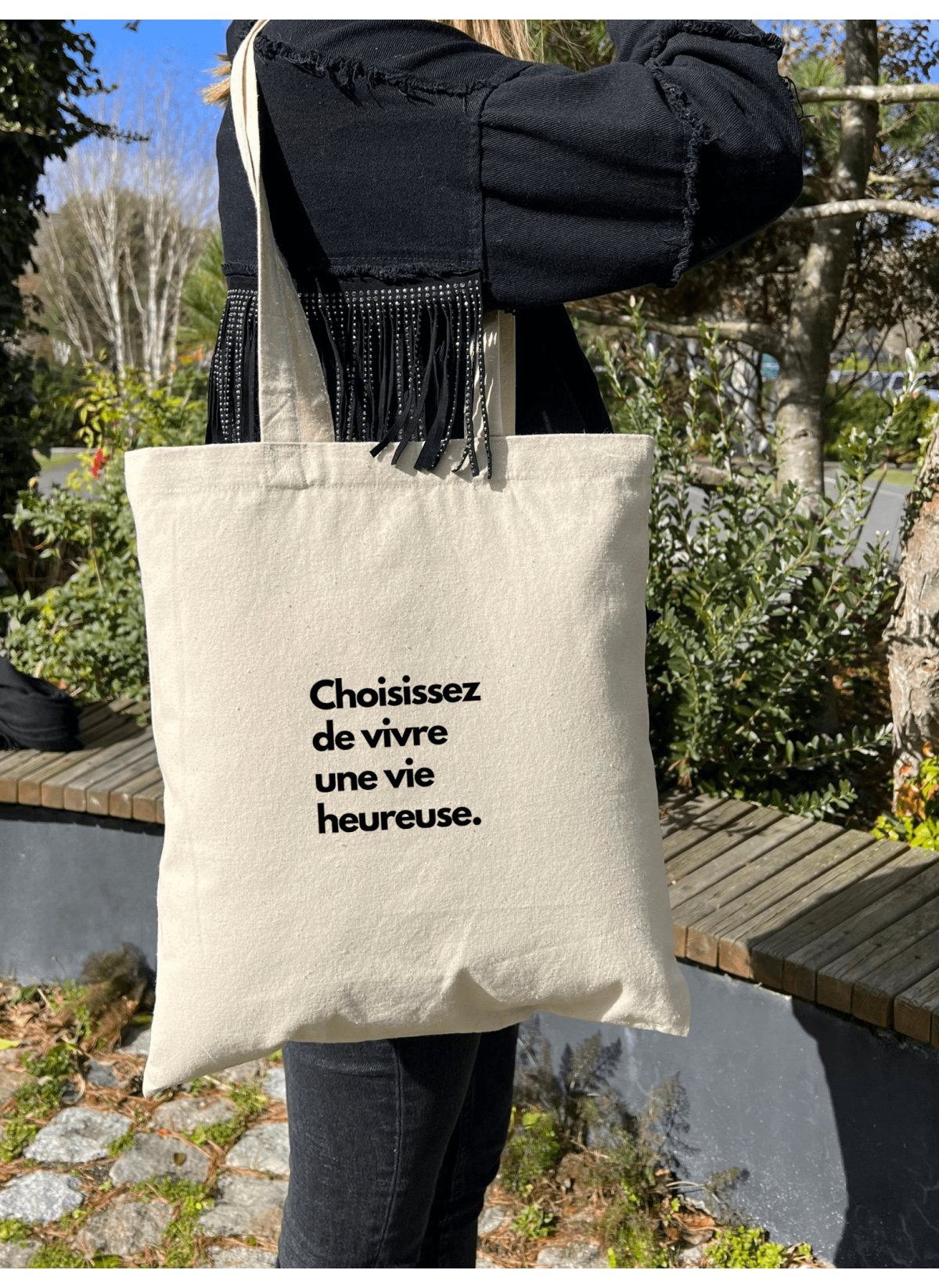 Tote Bag Choisissez de vivre