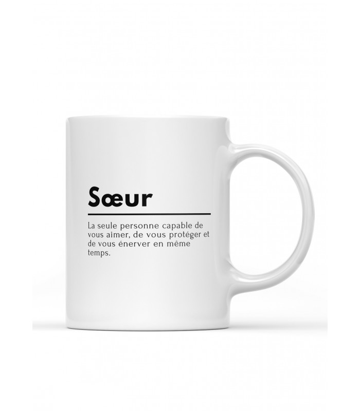 Mug Définition Soeur