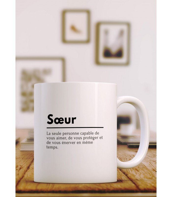 Mug Définition Soeur