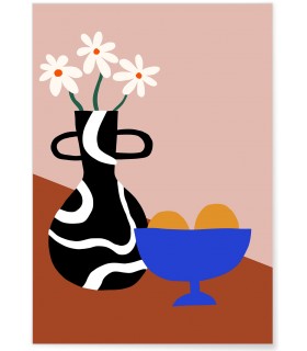 Affiche Vase de fleurs