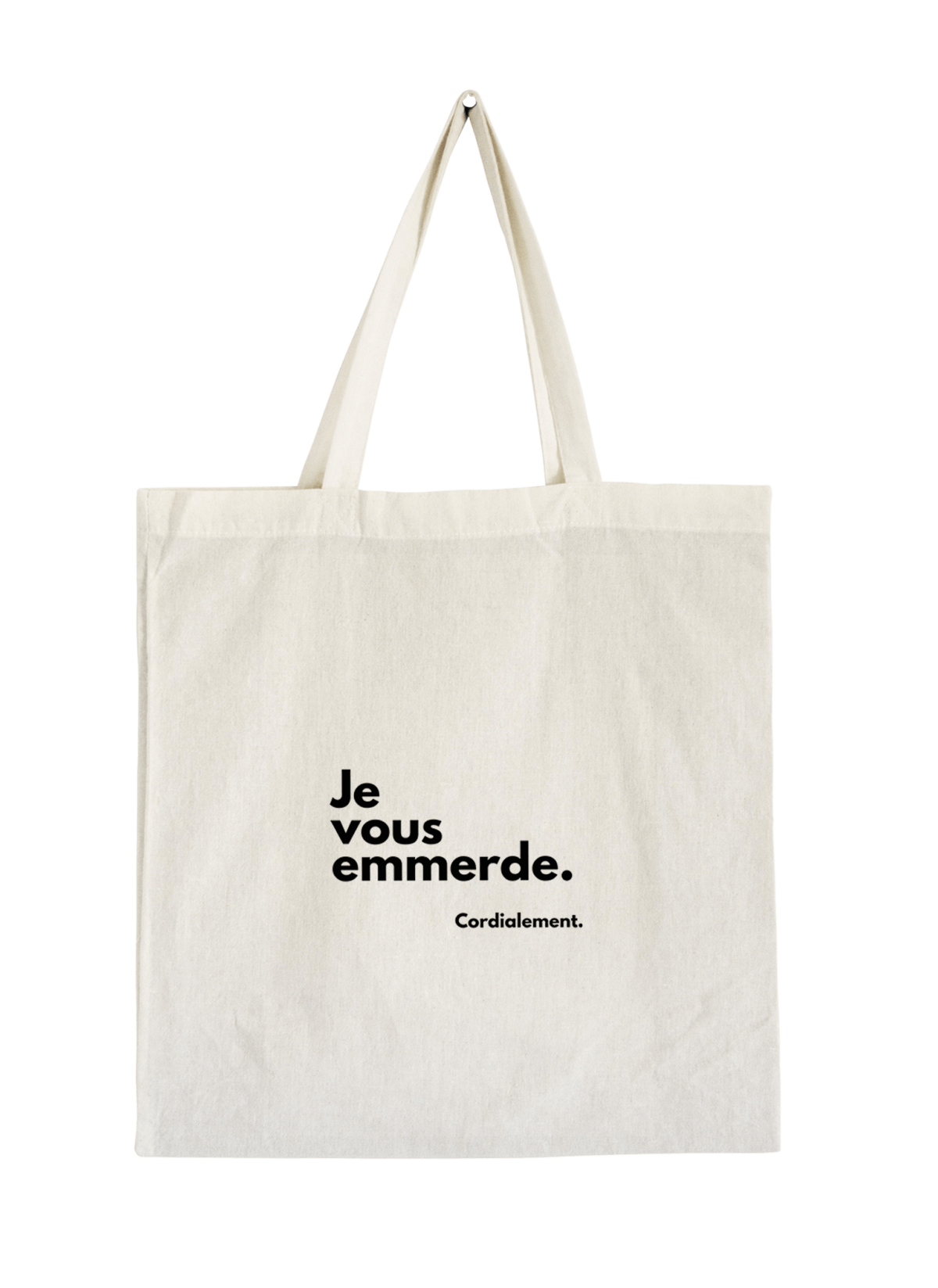 Tote Bag Je vous emmerde