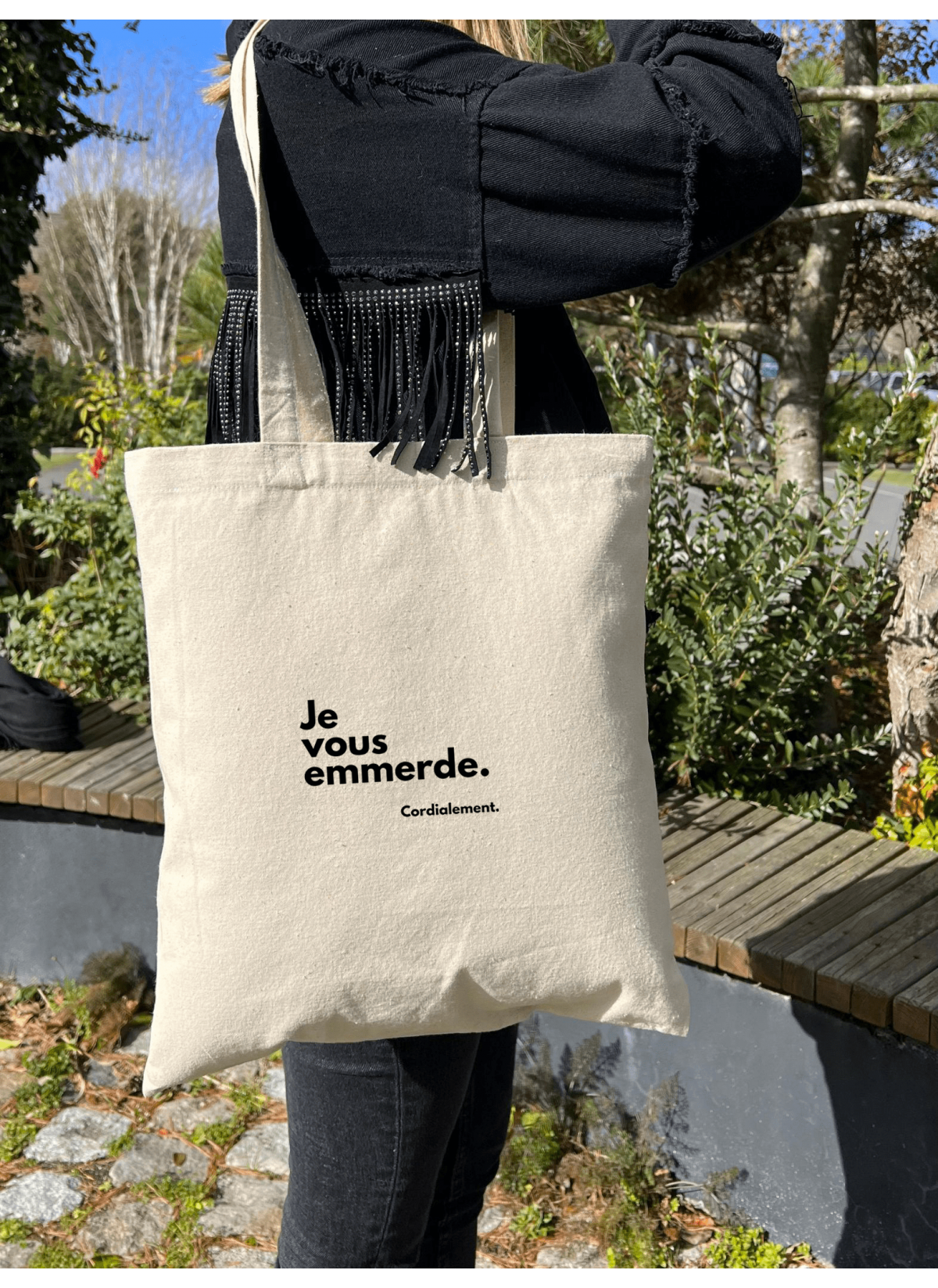 Tote Bag Je vous emmerde