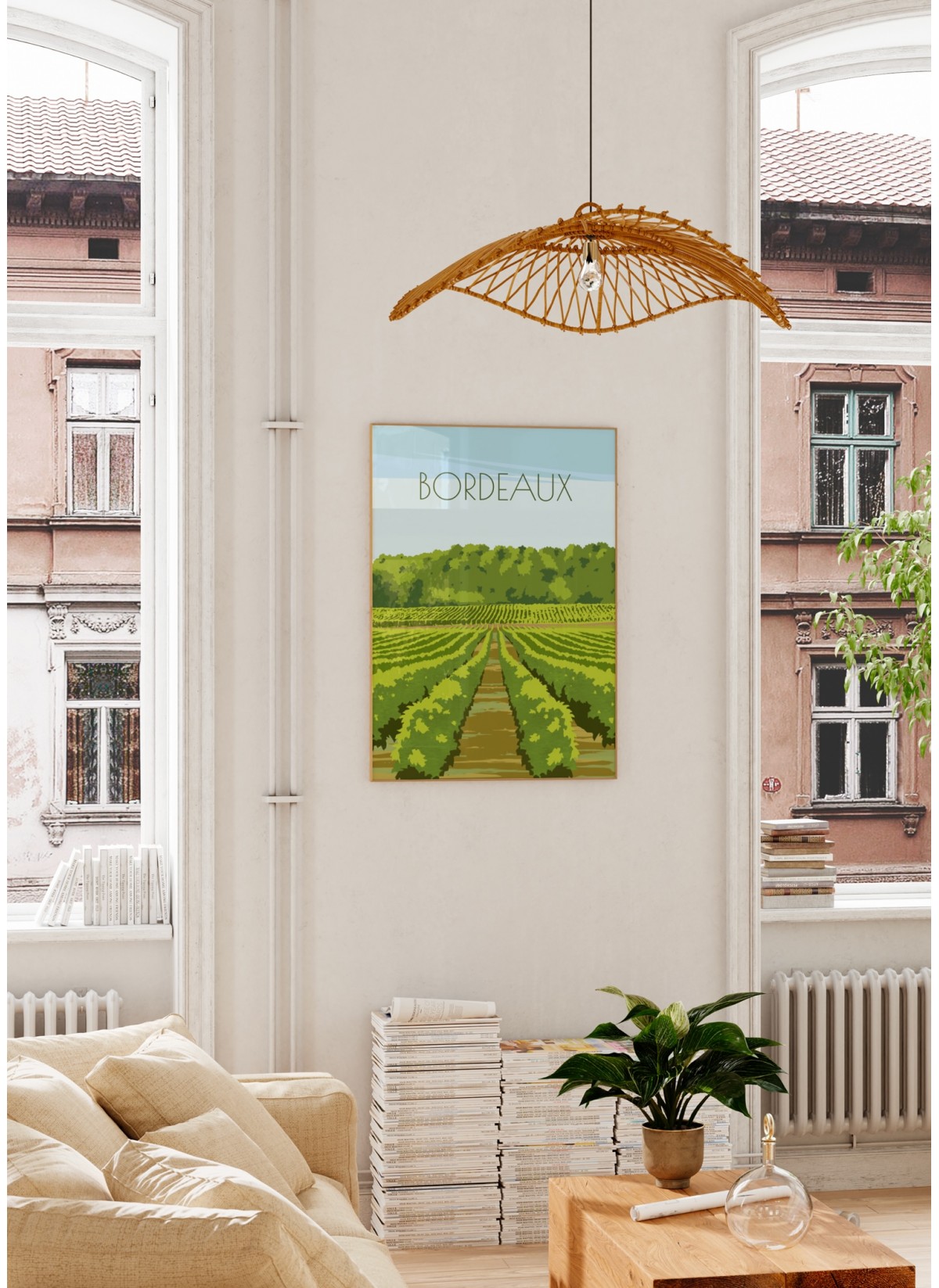 Affiche vignes à personnaliser |  L’Afficherie