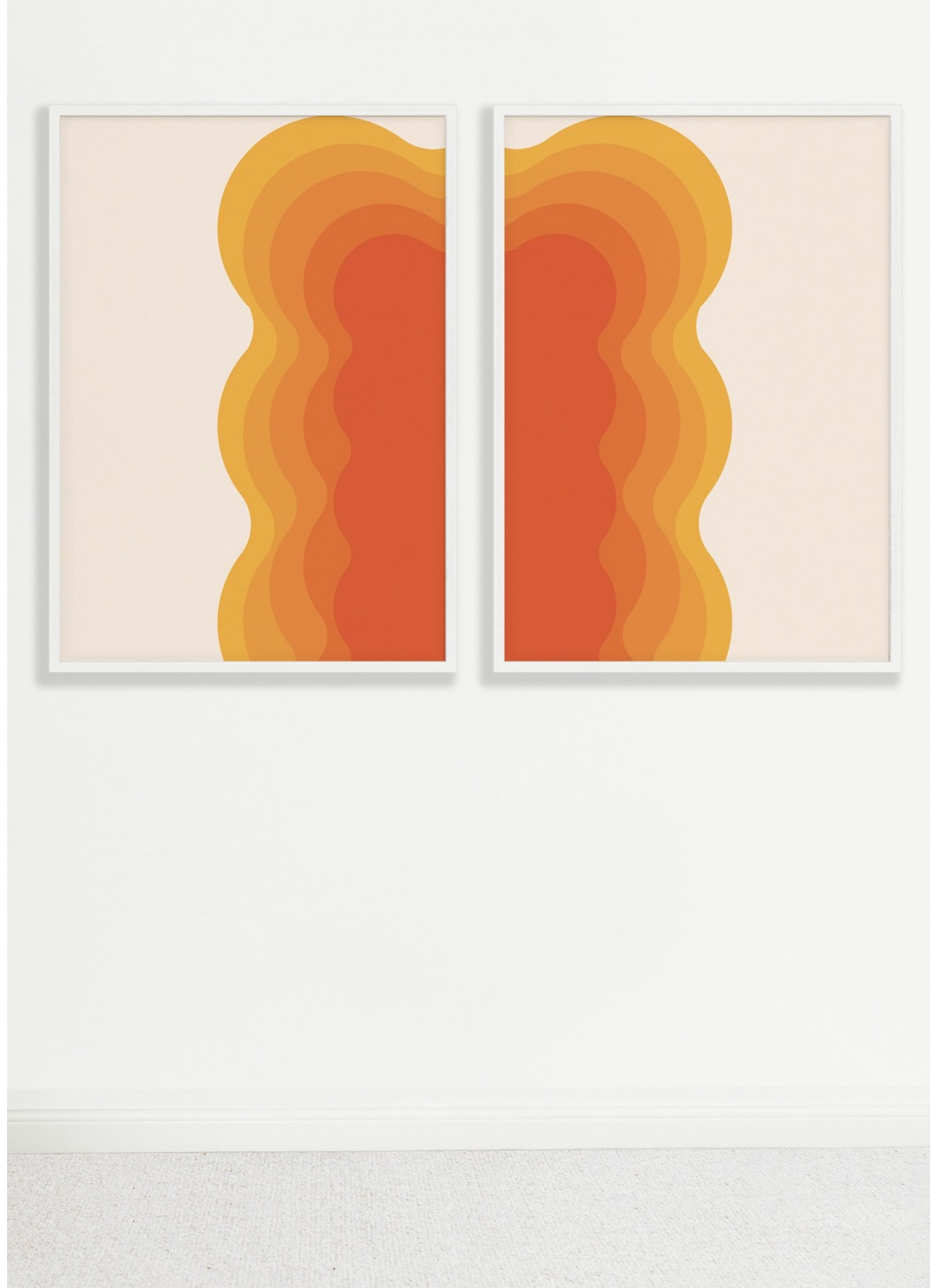 Affiche Diptyque Rétro 2