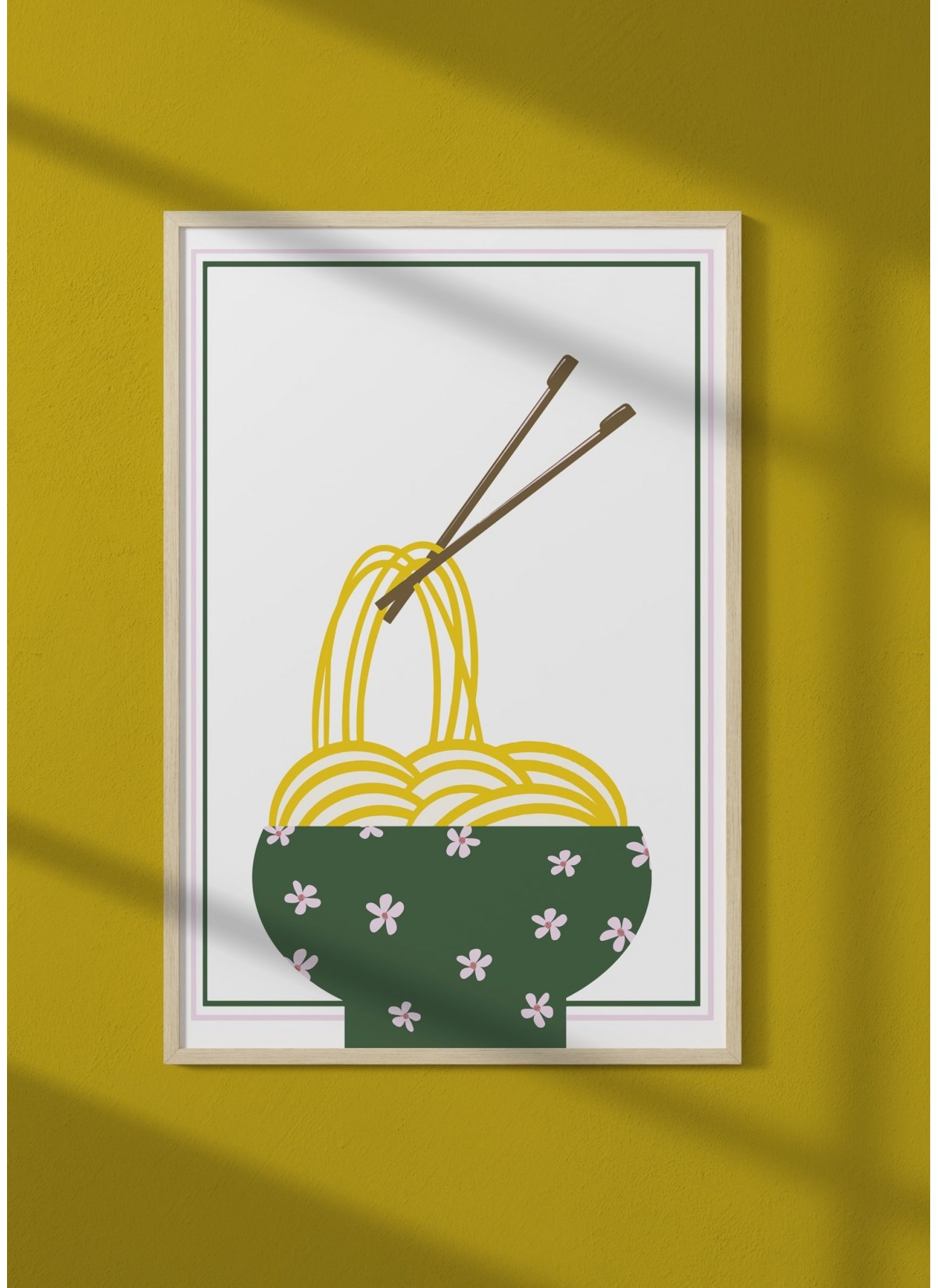 Affiche Nouilles chinoises