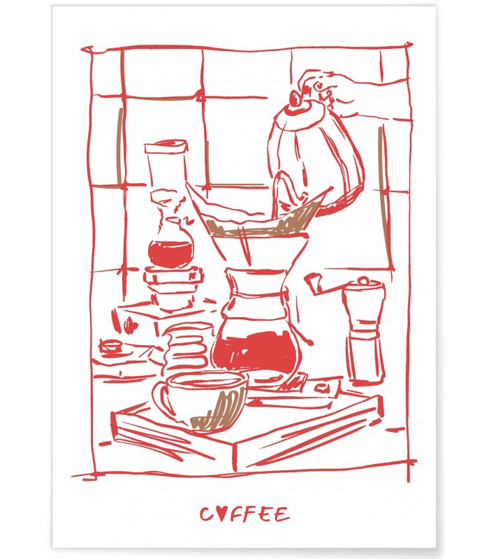 Affiche Coffee