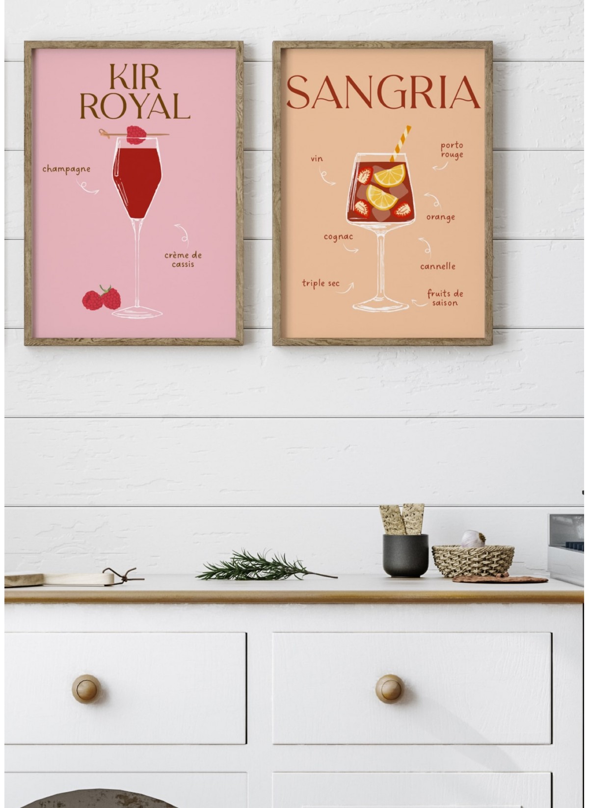 Affiche Cocktail Sangria 2