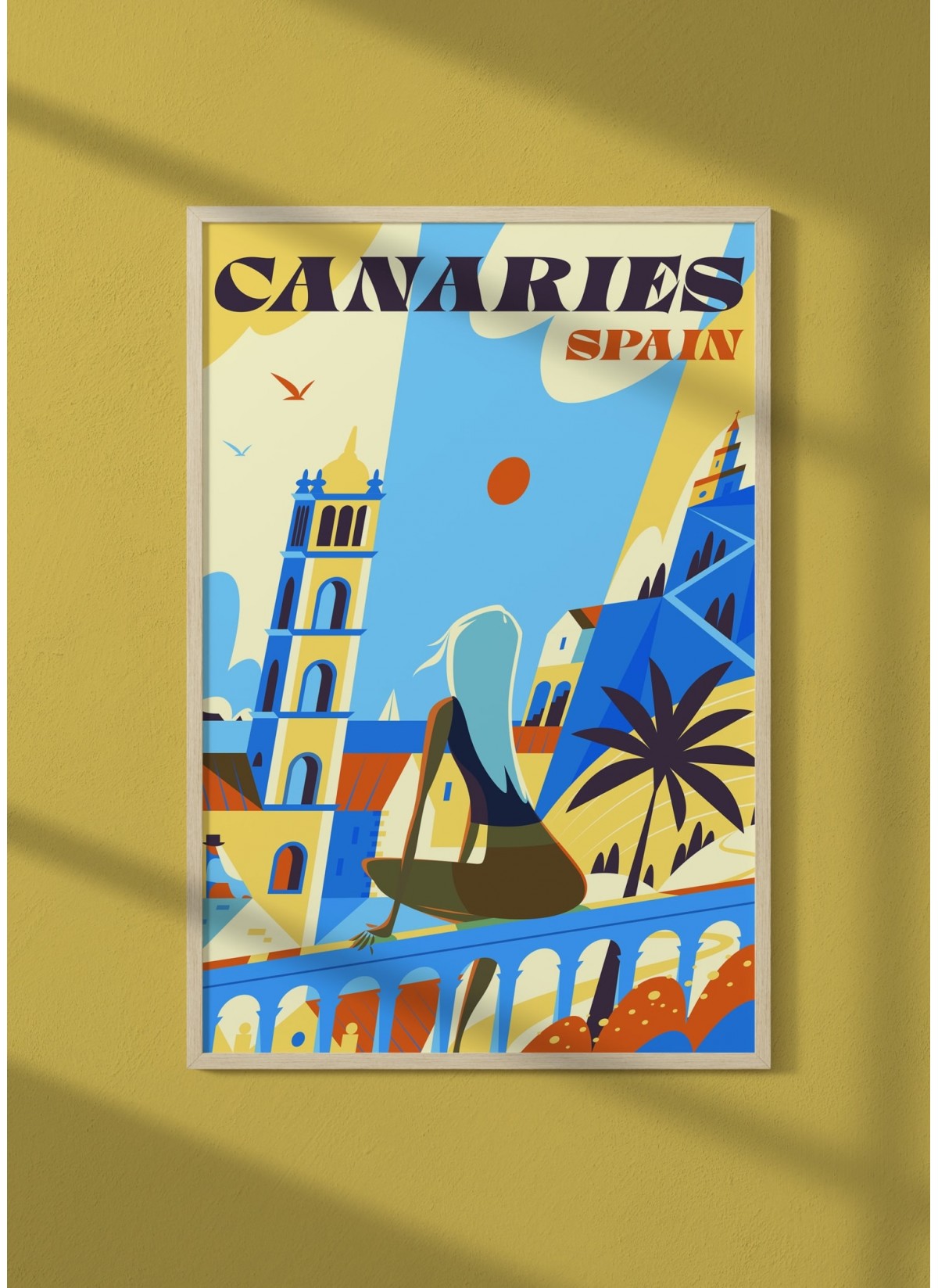 Affiche Îles Canaries